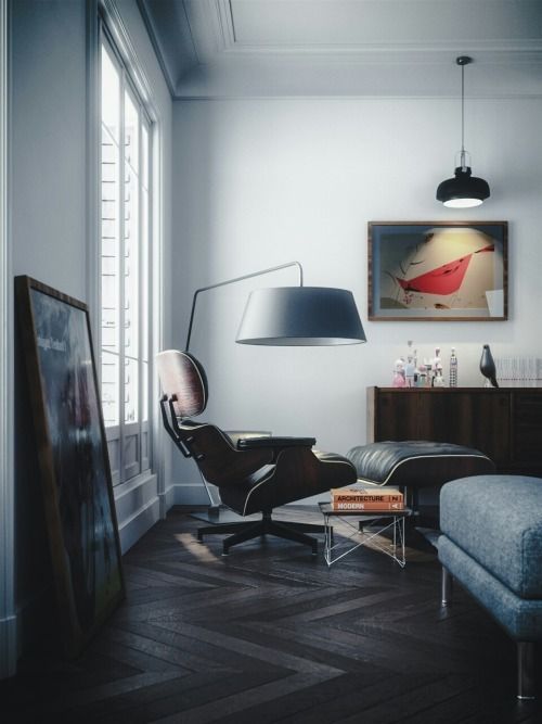 urbnite:Eames Lounge and Ottoman