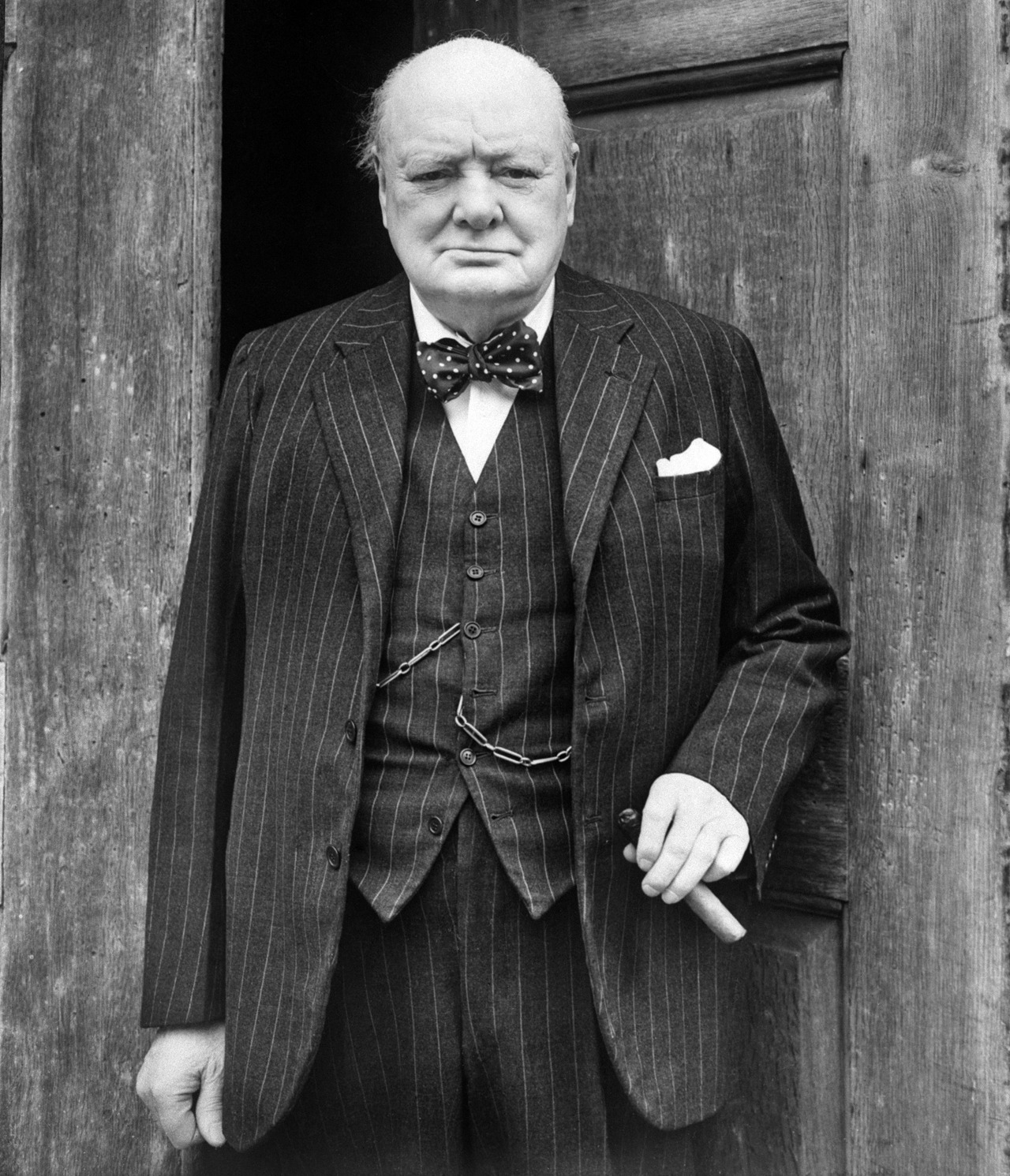 voxsartoria — The Bow Tie Crowd. Winston Churchill, 1951.