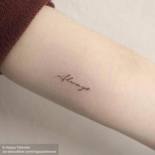 Harry Potter Always Tattoo Design by Halasaar01 on DeviantArt