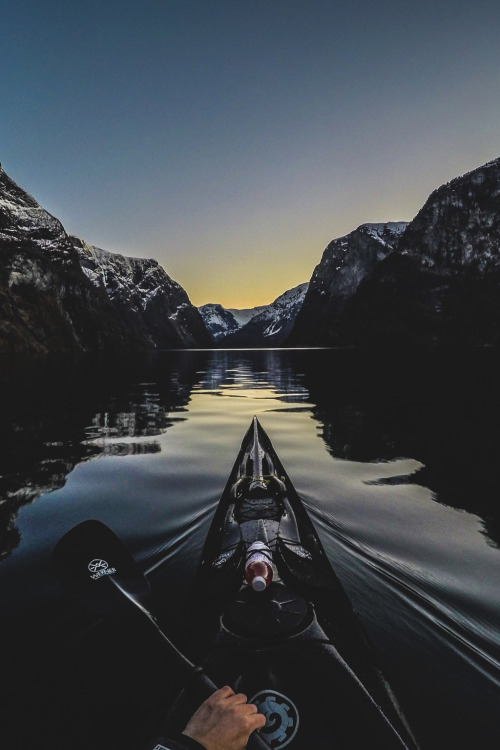 lsleofskye:Night on the fjord