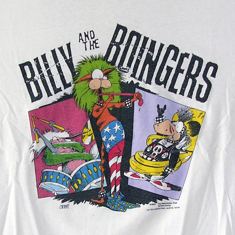 billy and the boingers t shirt