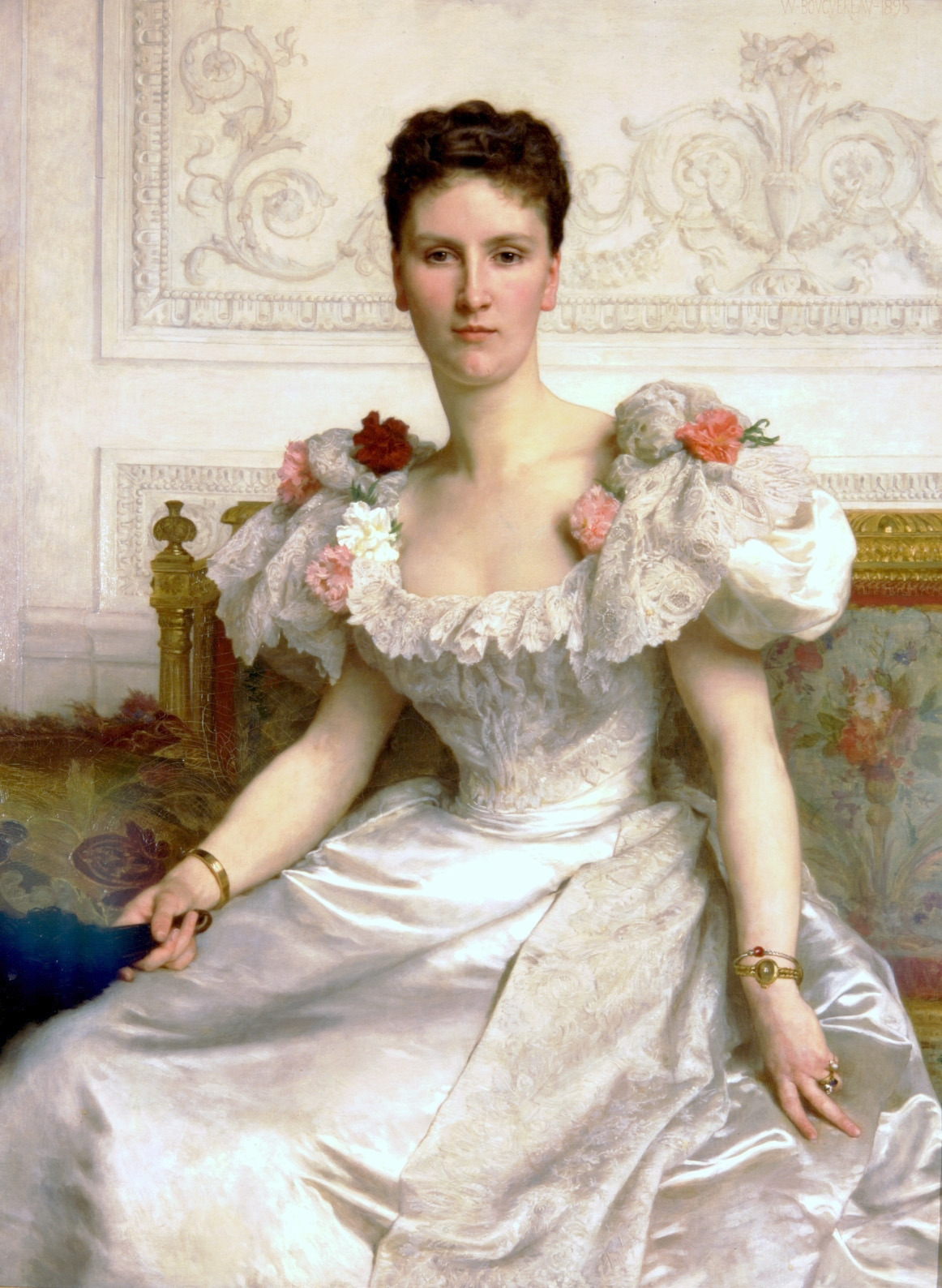 Portrait of Madame la Comtesse de Cambaceres (1895). William Bouguereau (French, 1825-1905). Oil on canvas. Seattle Art Museum.
Louise de Rohan Chabot was born in Paris in 1860 and married the Count of Cambacérès in 1886. While working on this...