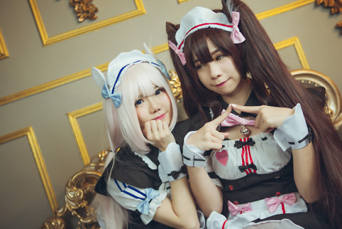 iamdorasnow:Nekopara Cosplay~Chocola cn : ReikoMiiaoVanilla...