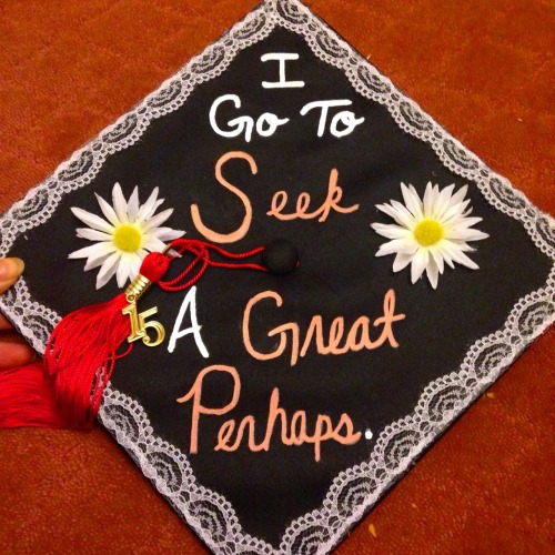 graduation cap on Tumblr