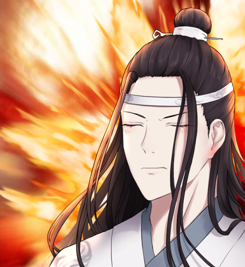 riko598:Lan Zhan whenever wwx does smth cute 