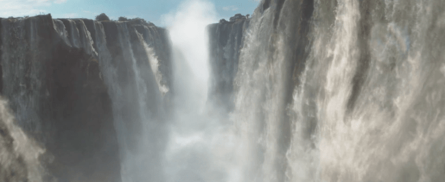 Hora da Viagem — The Waterfalls of Wakanda (Warior Falls) were...