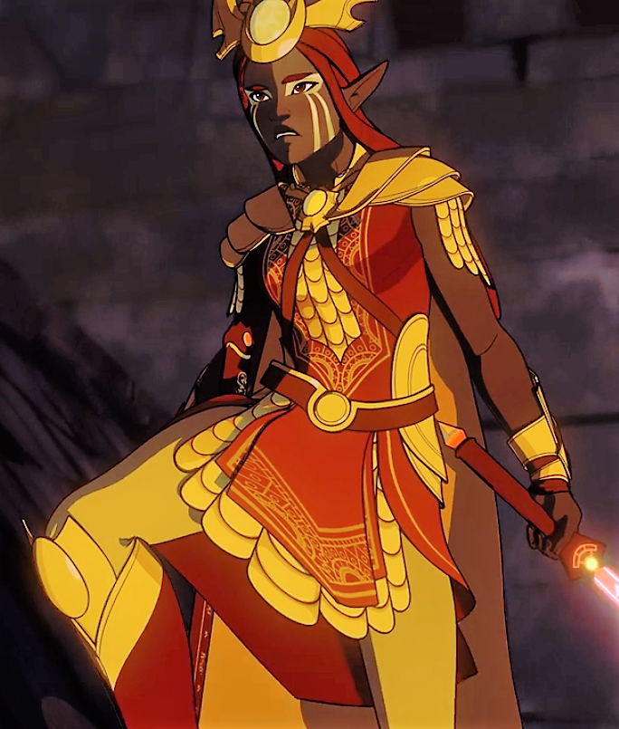 The Dragon Prince S2 Sunfire Elf Janai