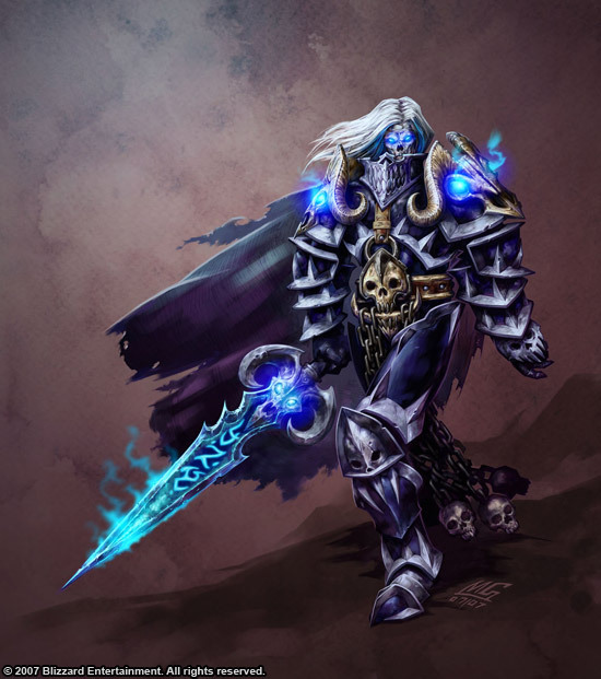 The Concept Art Library — Warcraft (Blizzard)- Death Knights of the Ebon...