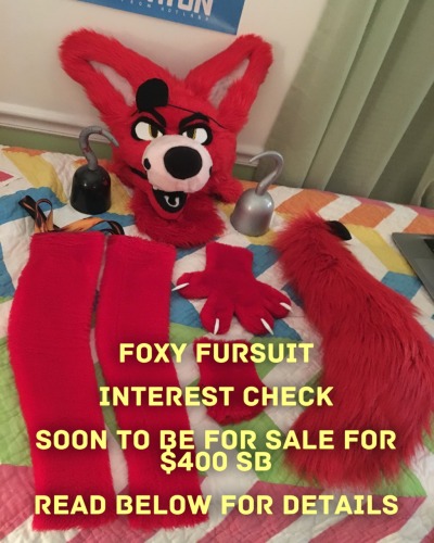 Foxy Fursuit Tumblr - fnaf foxy cosplay for sale