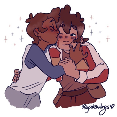 raysdrawlings:Twitter told me the klance mood tonight was soft...