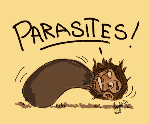 theartofknightjj:MINE ARE THE BIGGEST PARASITES!!!