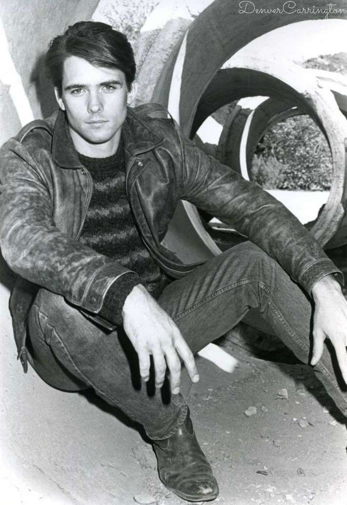 Billy Campbell (Luke Fuller) photographed by Barry King in 1984.