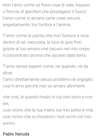 Poesie Pablo Neruda In Spagnolo Poesie Image