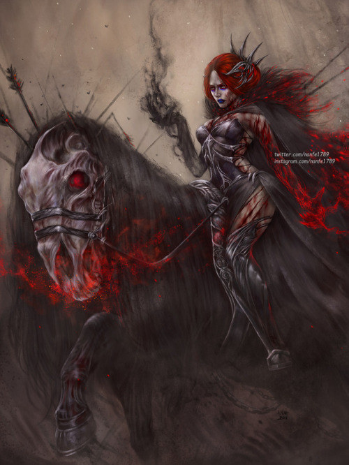 nanfeart mayhem lady mayhem gothic gothic art goth gothgoth darkart death macabre horror