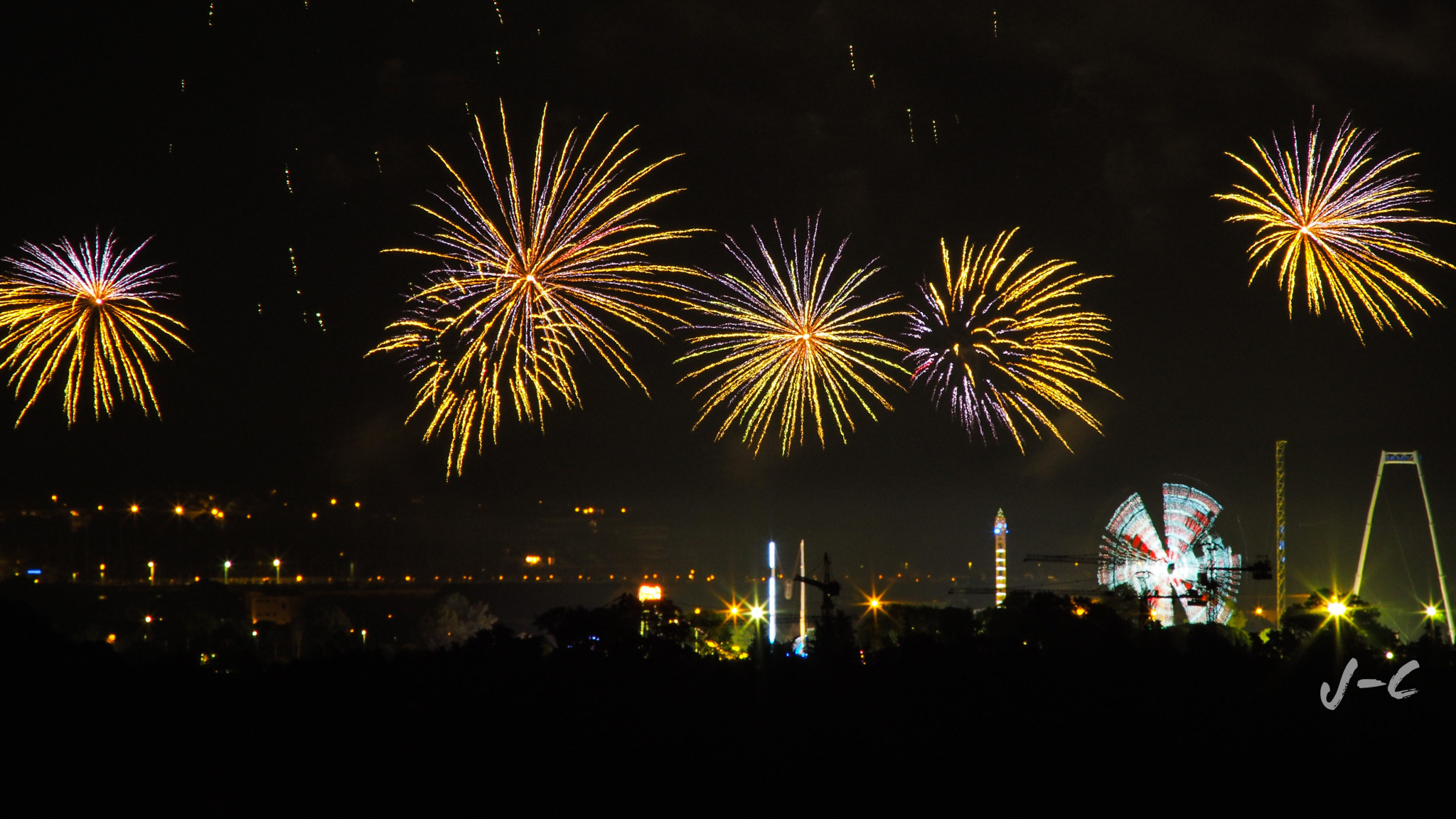 Sans titre — Feu d'artifice de Frejus, Var, France