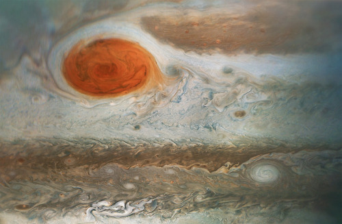 photos-of-space:This image of Jupiter’s iconic Great Red Spot...