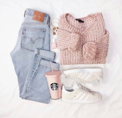 baby pink adidas sweater