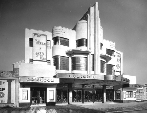 art-decodence:modernism-in-metroland:Dominion Cinema,...