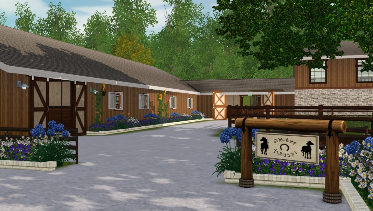 sims 3 stable decor