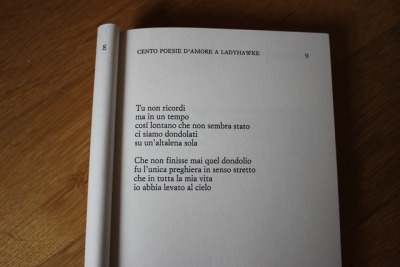 Michele Mari Cento Poesie D Amore A Ladyhawke
