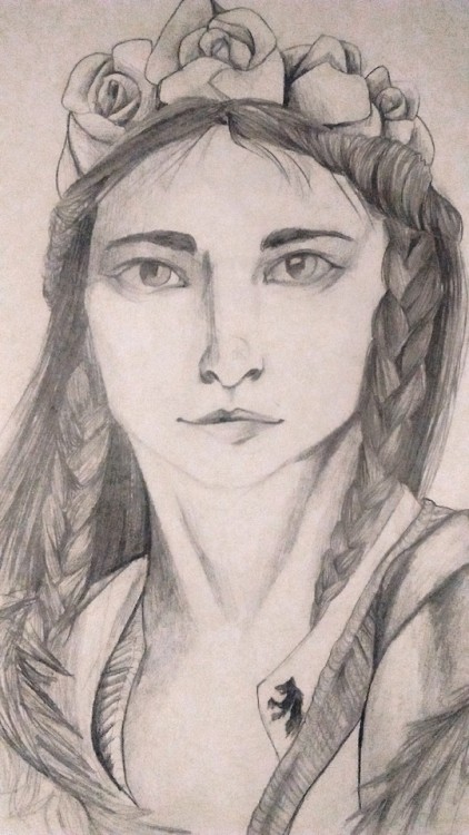 myradoart:A doodle of Lyanna Stark