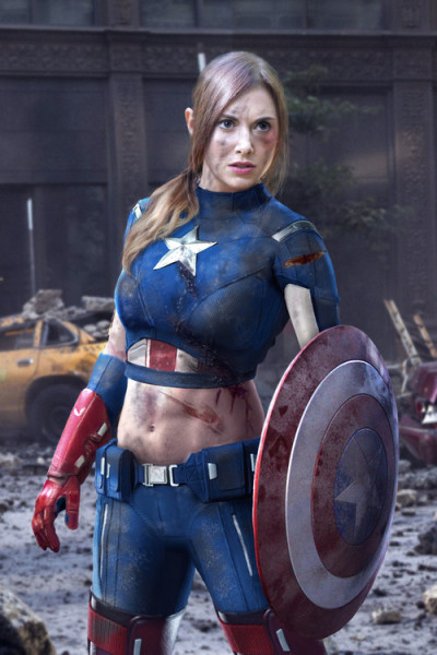 Female Captain America Tumblr