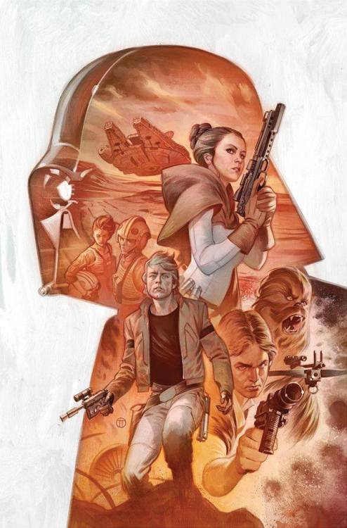 bear1na:Star Wars: Shattered Empire #1-#4 variant cover, Obi...