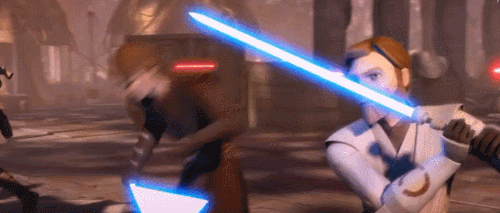 gffa:STAR WARS: THE CLONE WARS:   Anakin and Obi-Wan...