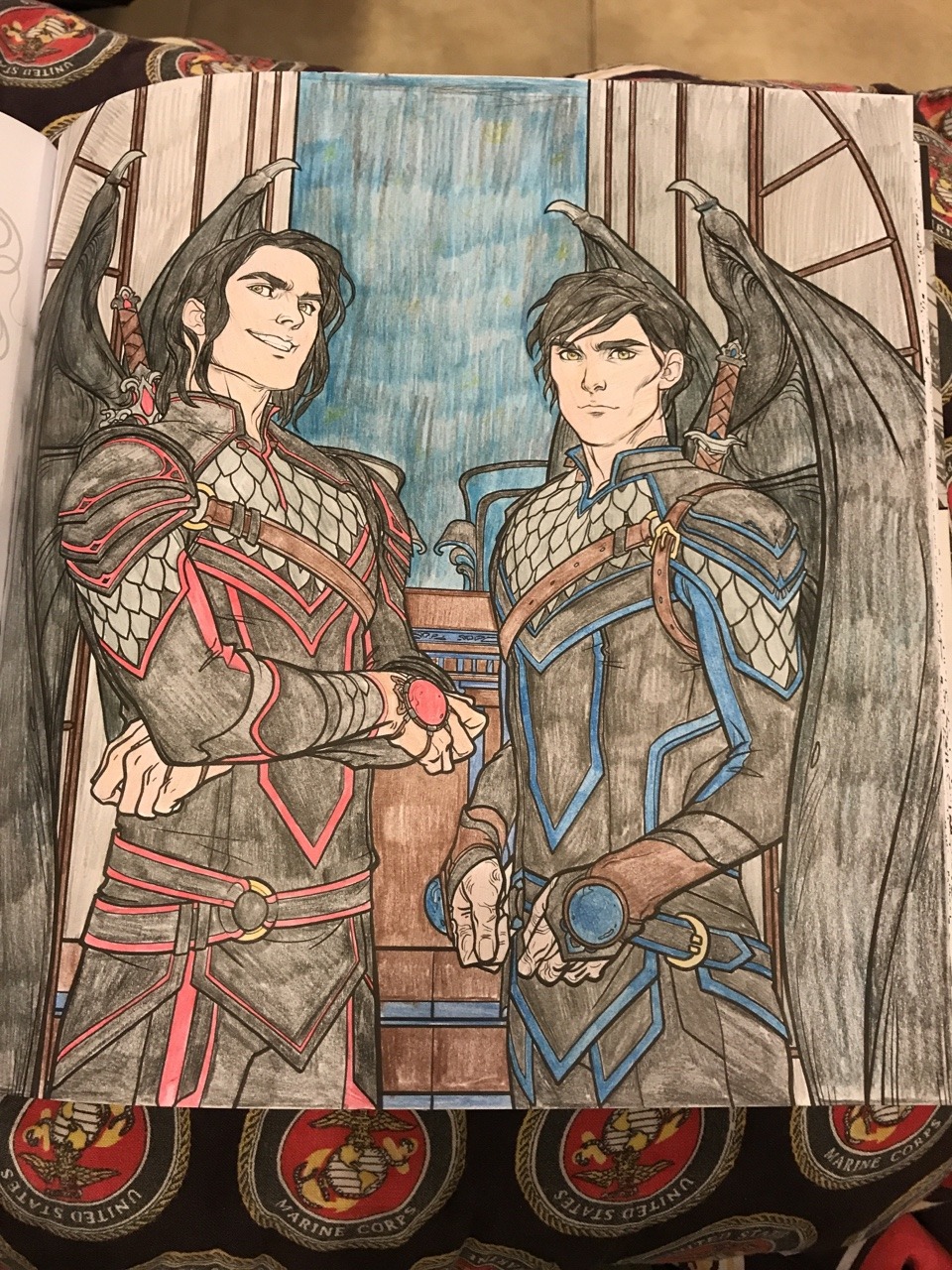 A Court Of Thorns And Roses Coloring Book Vk