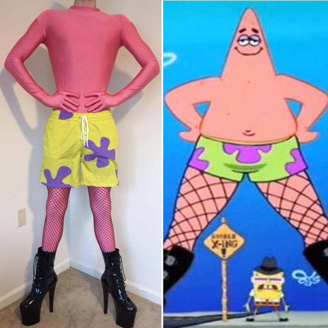 Crimsyn Cosplay Patrick Star Is Just About Complete