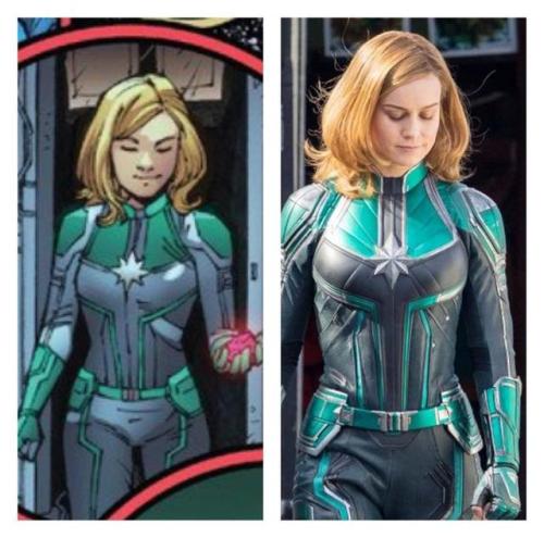 comics-station:Brie Larson nailing the Captain Marvel...