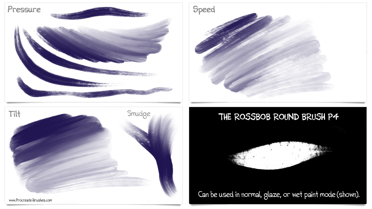 Georg's Procreate Brushes - New Procreate 4 WET OIL Paint Brushes Hey