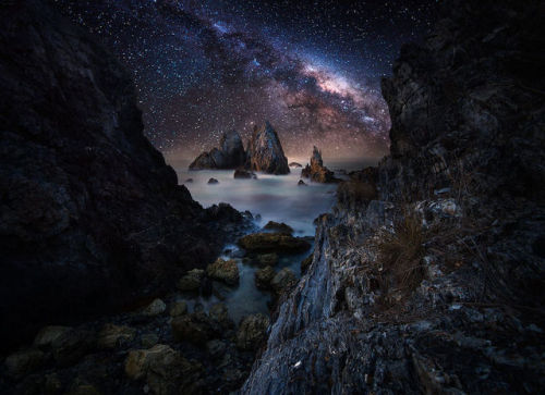 rs37:sixpenceee:These stunning images of starry night skies...