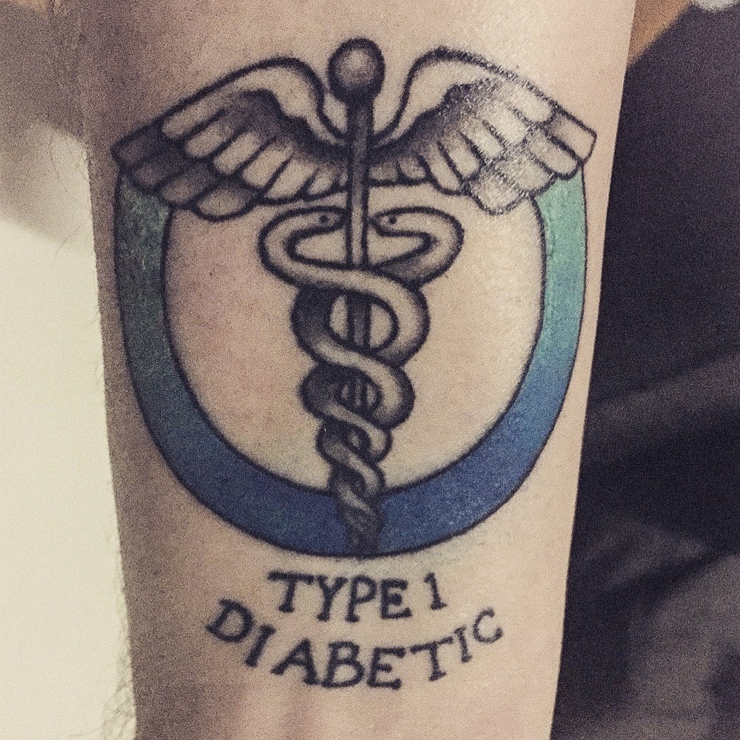 diabetic symbol tattoos designs