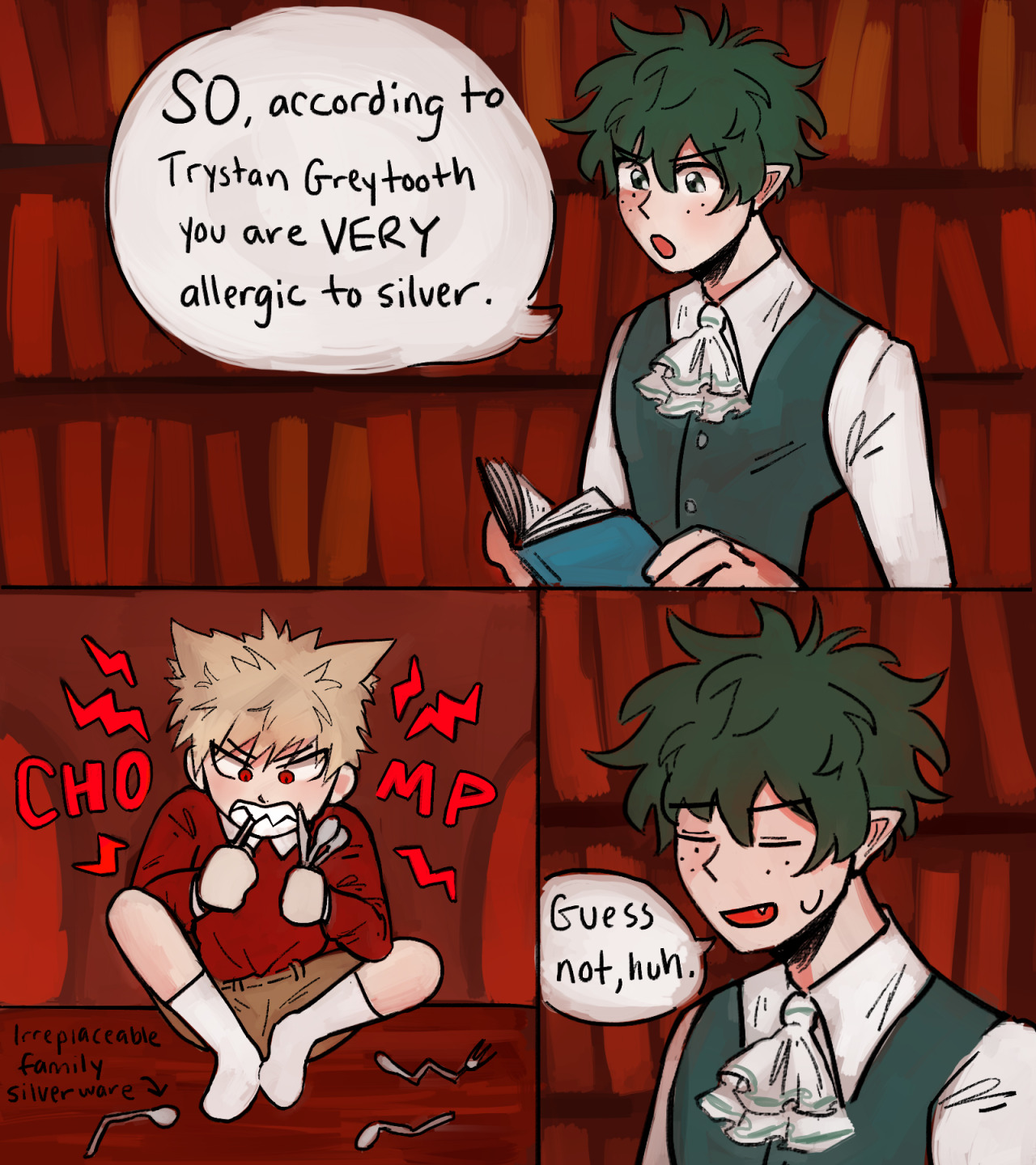 Izuku x eri lemon