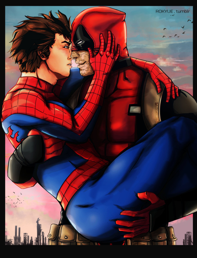 spiderman gay porn manga