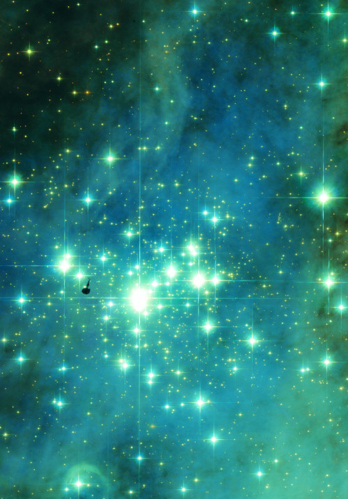 turquoise galaxy | Tumblr