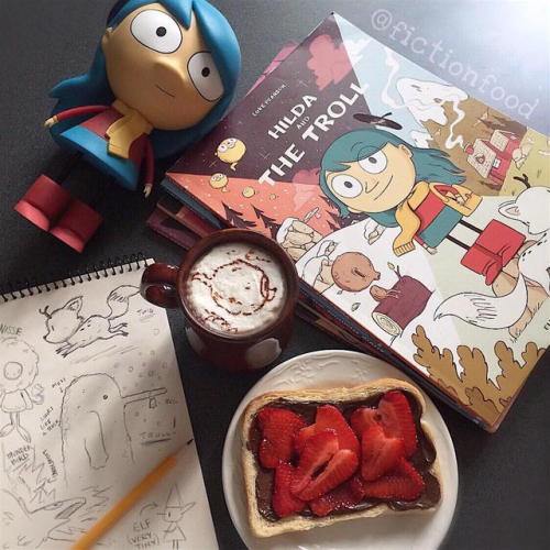 fictionfood:I LOVE the new Hilda series on Netflix! (Premiered...