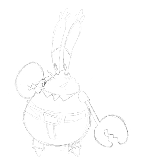 plabs spongebob squarepants eugene krabs sheldon plankton my art
