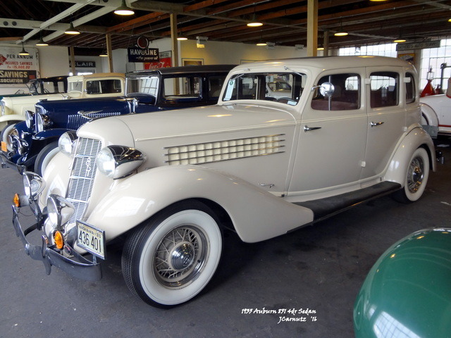 Car Photos, 1935 Auburn 851 4dr Sedan National Auto & Truck...