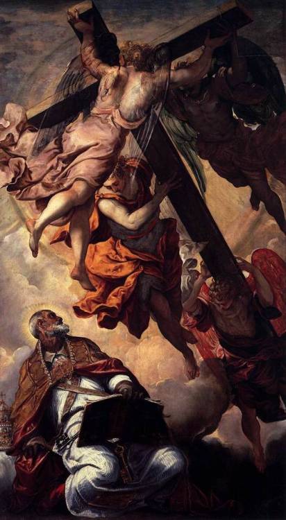 artist-tintoretto:The Vision of St Peter, TintorettoMedium:...