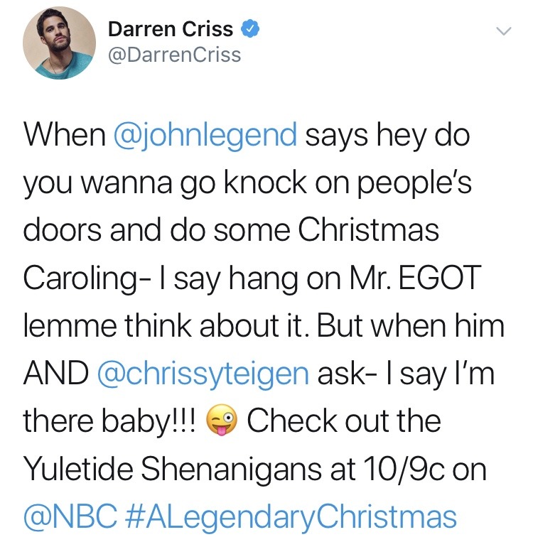 singingsongs - Darren Appreciation Thread:  General News about Darren for 2018 - Page 11 Tumblr_pix8f9UzEb1tz53qh_1280