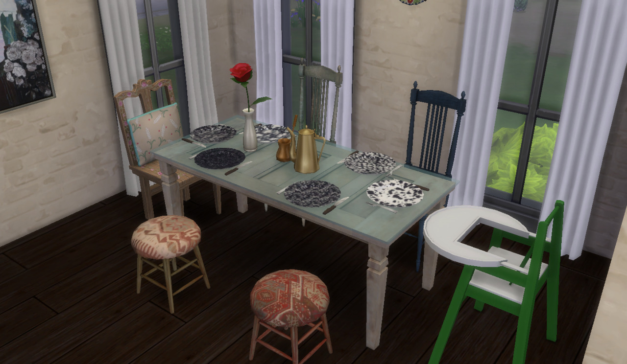 Download Zenka's Sims — ATS place setting 2: Spatterware