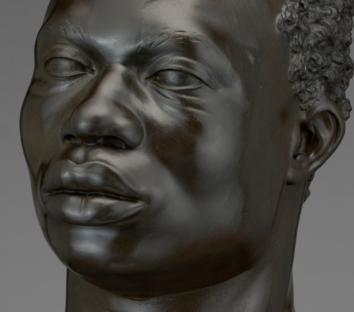 medievalpoc:Francis HarwoodBust of a ManEngland (1748)Black...