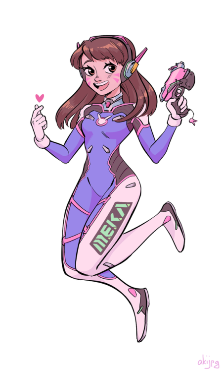 akijpg:D.Va seemed to me very like a K-pop idol in the short,...