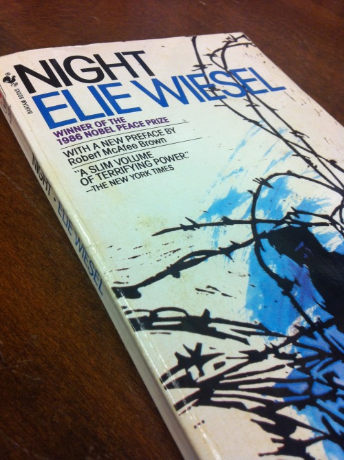 macrolit:Night, Elie Wiesel (b. 30 September 1928)