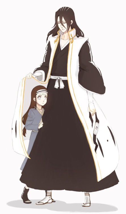 kunoichiokami:AU Where Byakuya and Neji are...