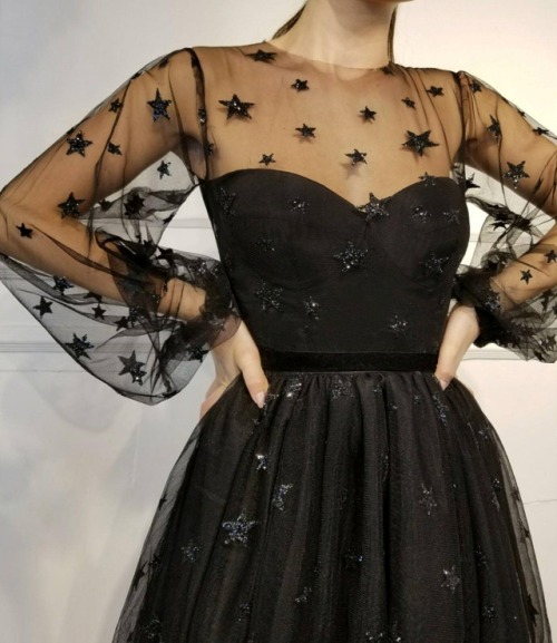 Tulle Starry Dress  by Lirika Matoshi on Etsy