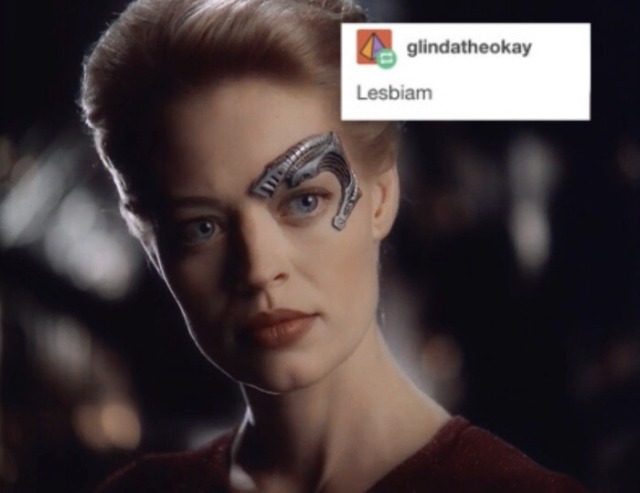 Janeway X Seven On Tumblr