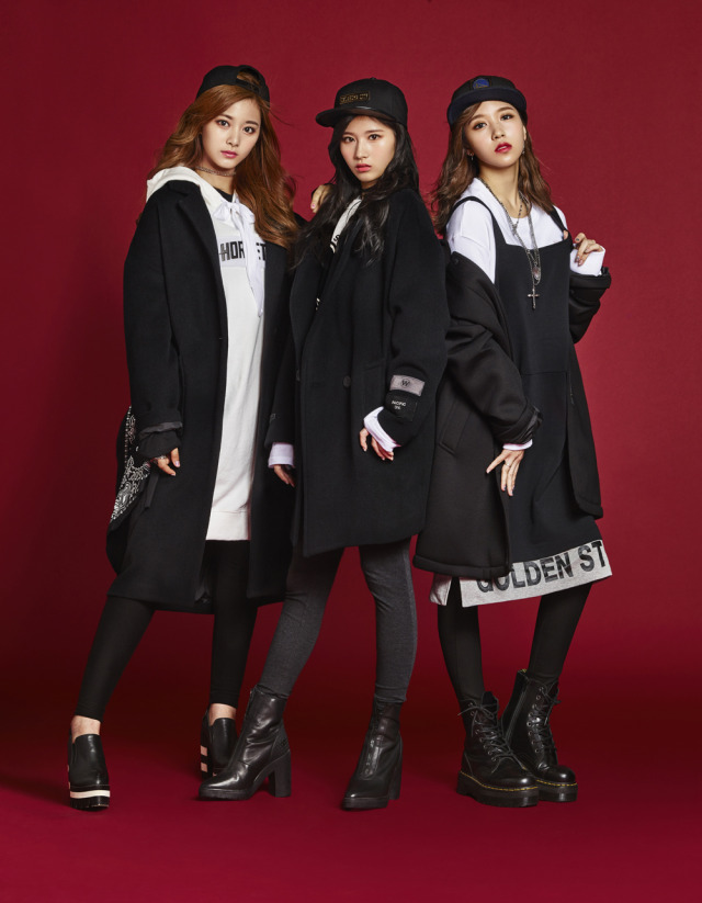 Tzuyu, Sana, Mina (Twice) - NBA (F/W ‘16) - Korean photoshoots